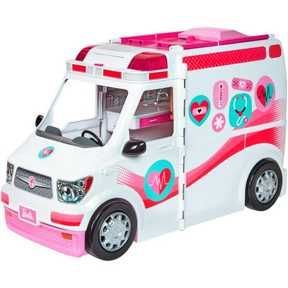 Barbie Ambulancia Vehículo de rescate médico grande