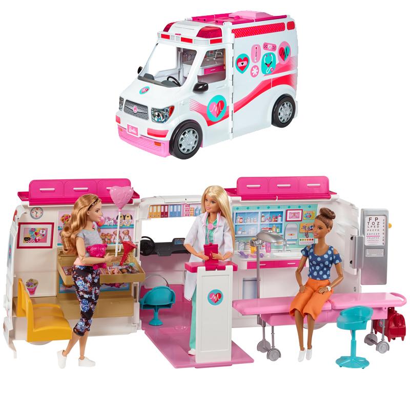 Barbie Veículo de resgate médico grande Anne Claire Baby Store 