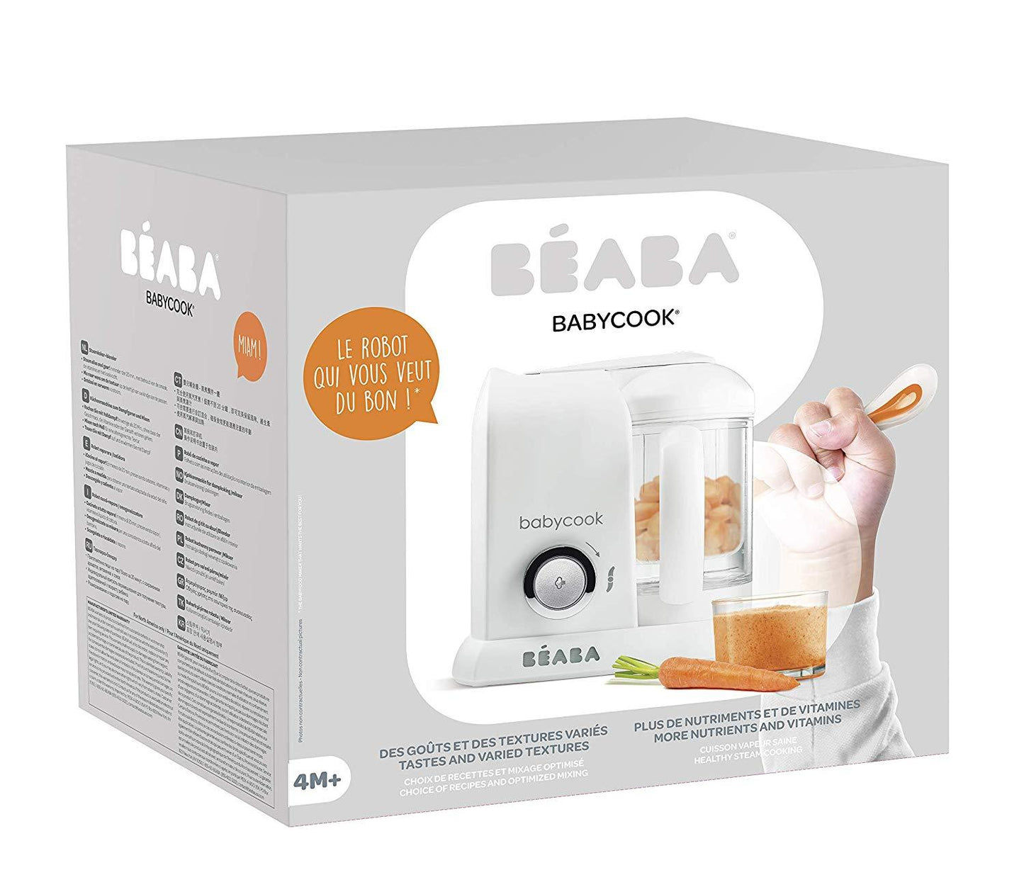 Beaba Babycook® Branco/Cinza Anne Claire Baby Store 