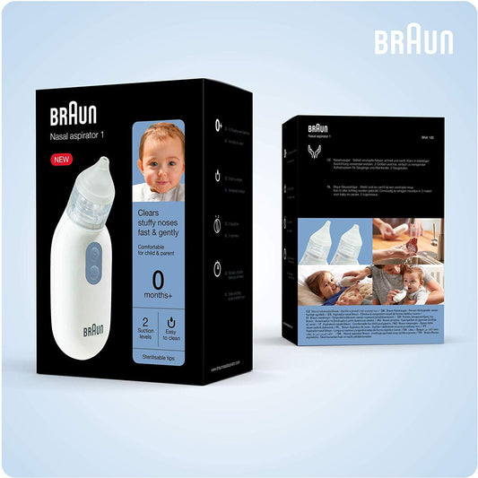 Braun Aspirador Nasal Elétrico BNA100EU Anne Claire Baby Store 