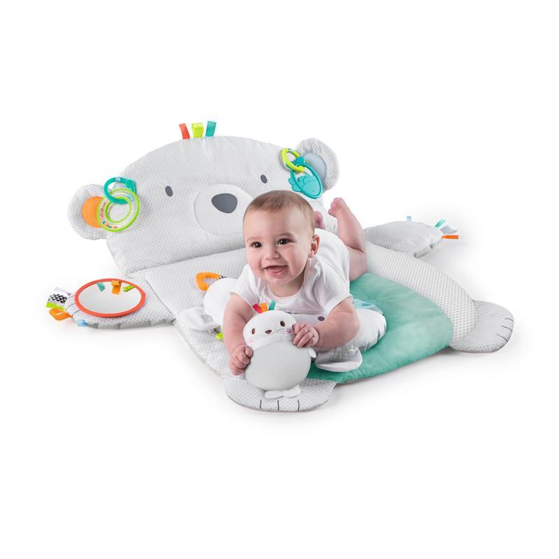 Bright Starts - Tummy Time Suporte e Brincadeira Urso Polar Anne Claire Baby Store 