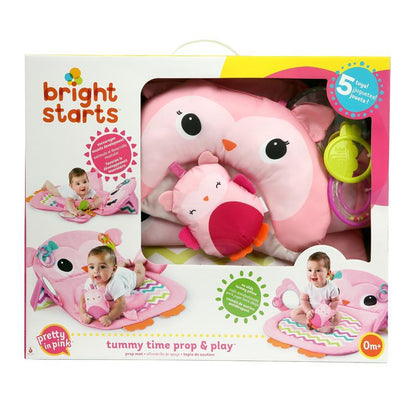 Bright Starts - Tummy Time Suporte e Jogue Coruja Anne Claire Baby Store 