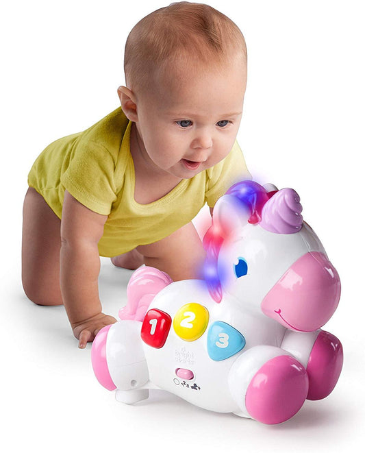 Bright Starts - Unicórnio Rock and Glow Anne Claire Baby Store 