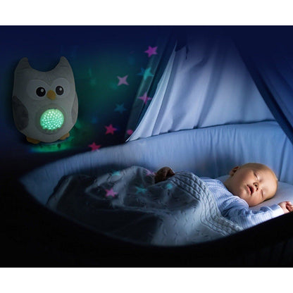Bubzi Co - Corujinha Ajuda Bebê Dormir - Baby Sleep Aid Night Light Anne Claire Baby Store 