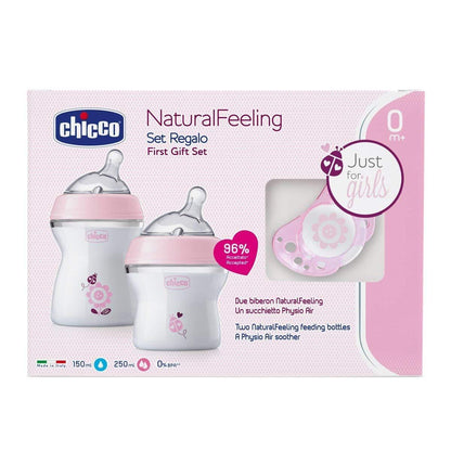 Chicco Natural Feeling - Kit com 3 itens Anne Claire Baby Store 