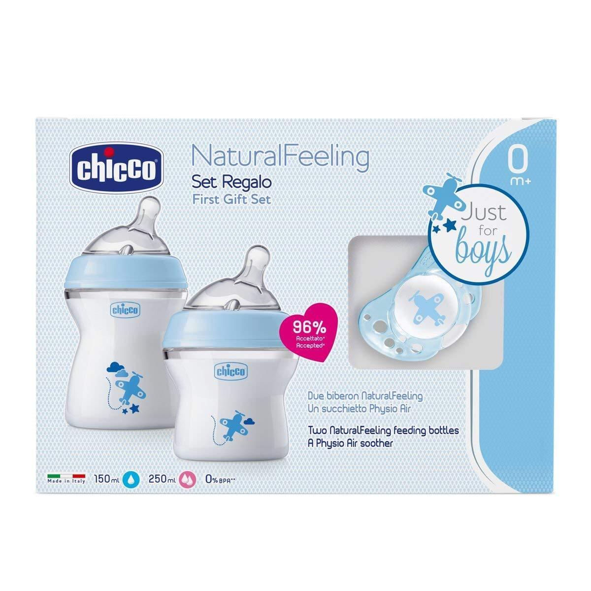 Chicco Natural Feeling - Kit com 3 itens Anne Claire Baby Store 