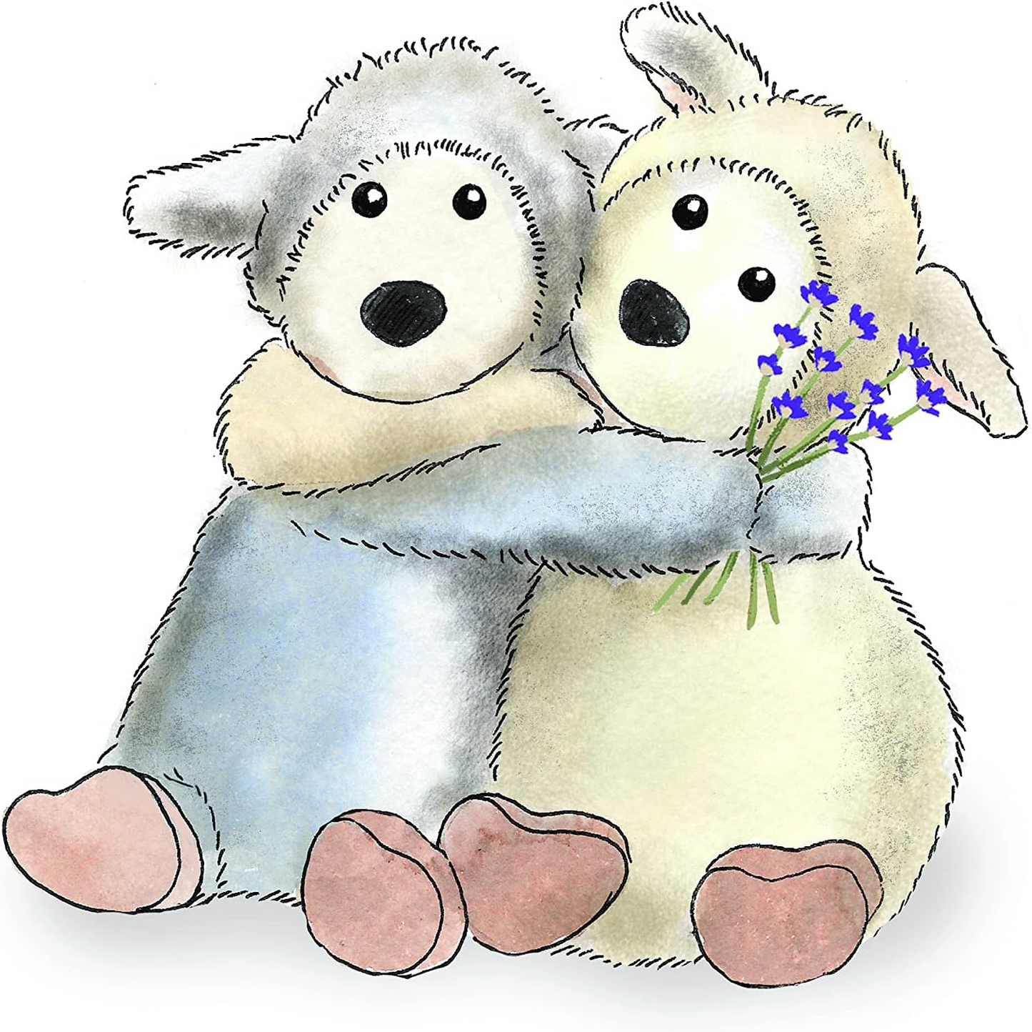 Warmies Abraços quentinhos gatinhos, 530 g Hug-KIT-1