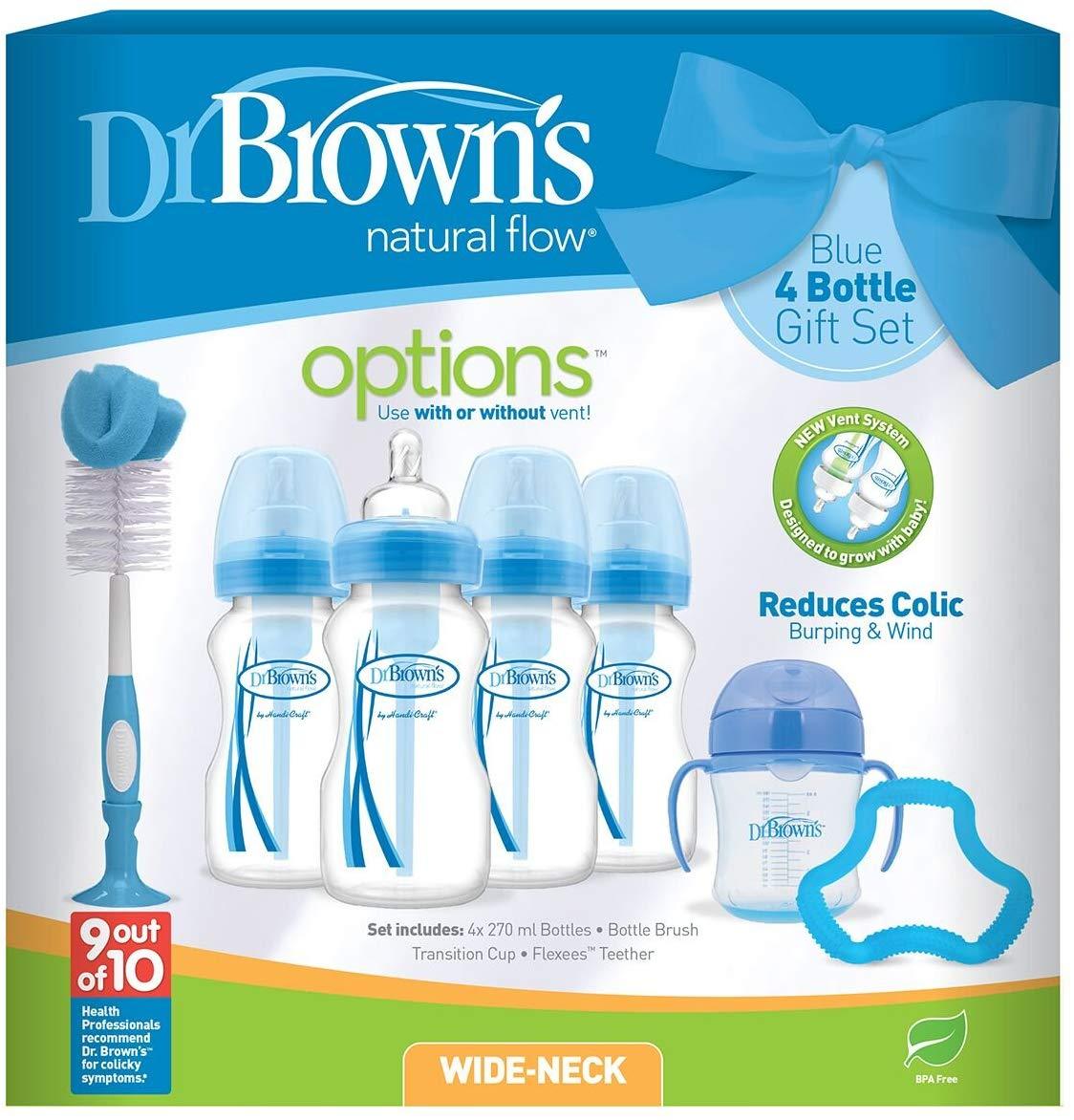 Dr Brown's Options Kit Presente com 7 itens Anne Claire Baby Store 