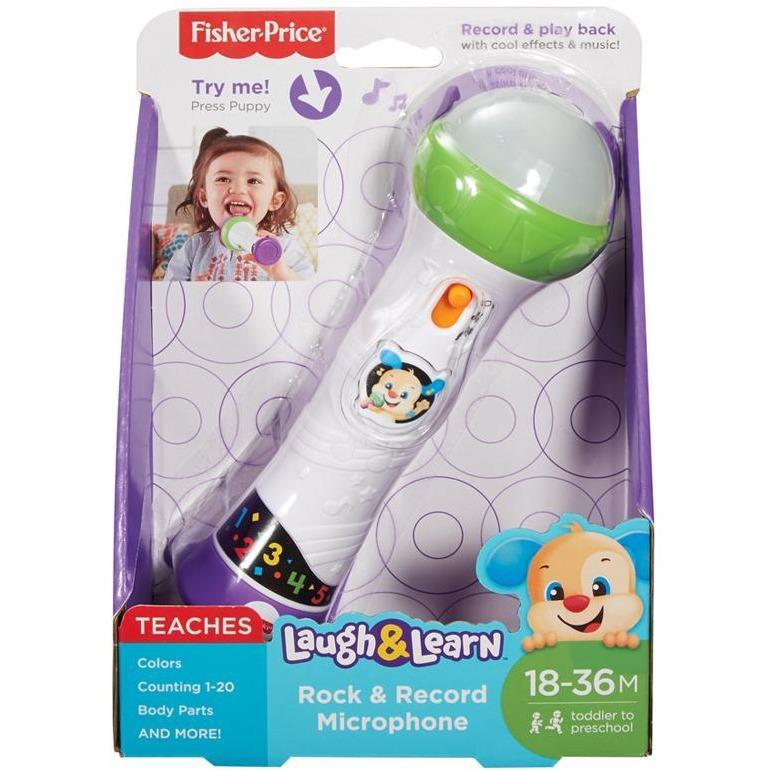 Fisher-Price - Divert-se e Aprenda com o Microfone Brinquedo Anne Claire Baby Store 