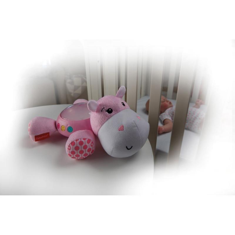 Fisher-Price Hipopótamo com Projetor de Estrelas Brinquedo Anne Claire Baby Store 