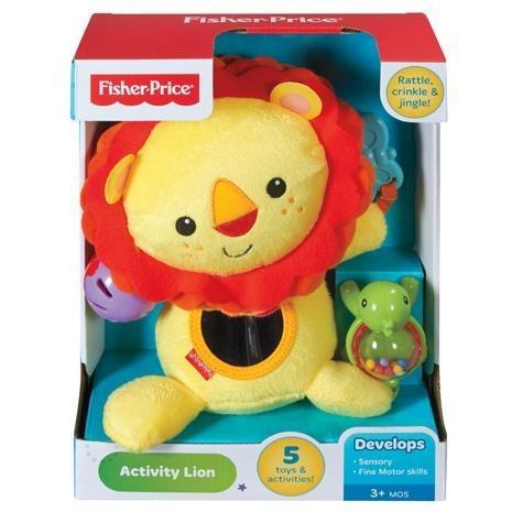 Fisher-Price Leão Multi Atividades Brinquedo Anne Claire Baby Store 