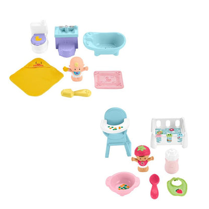 Fisher-Price Little People Babies Deluxe Playsets Asst Anne Claire Baby Store 