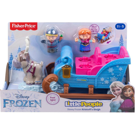 Fisher-Price Little People Frozen Kristoff's Sleigh Anne Claire Baby Store 
