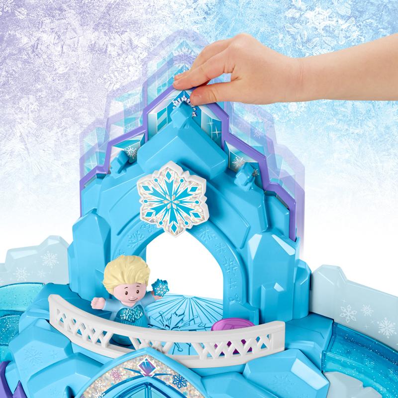 Fisher-Price Little People Frozen Palácio da Elsa Anne Claire Baby Store 
