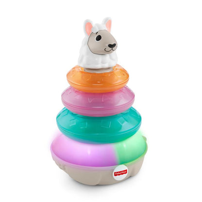 Fisher-Price - Llhama Empilhador de argolas leve e colorido Brinquedo Anne Claire Baby Store Ltd. 