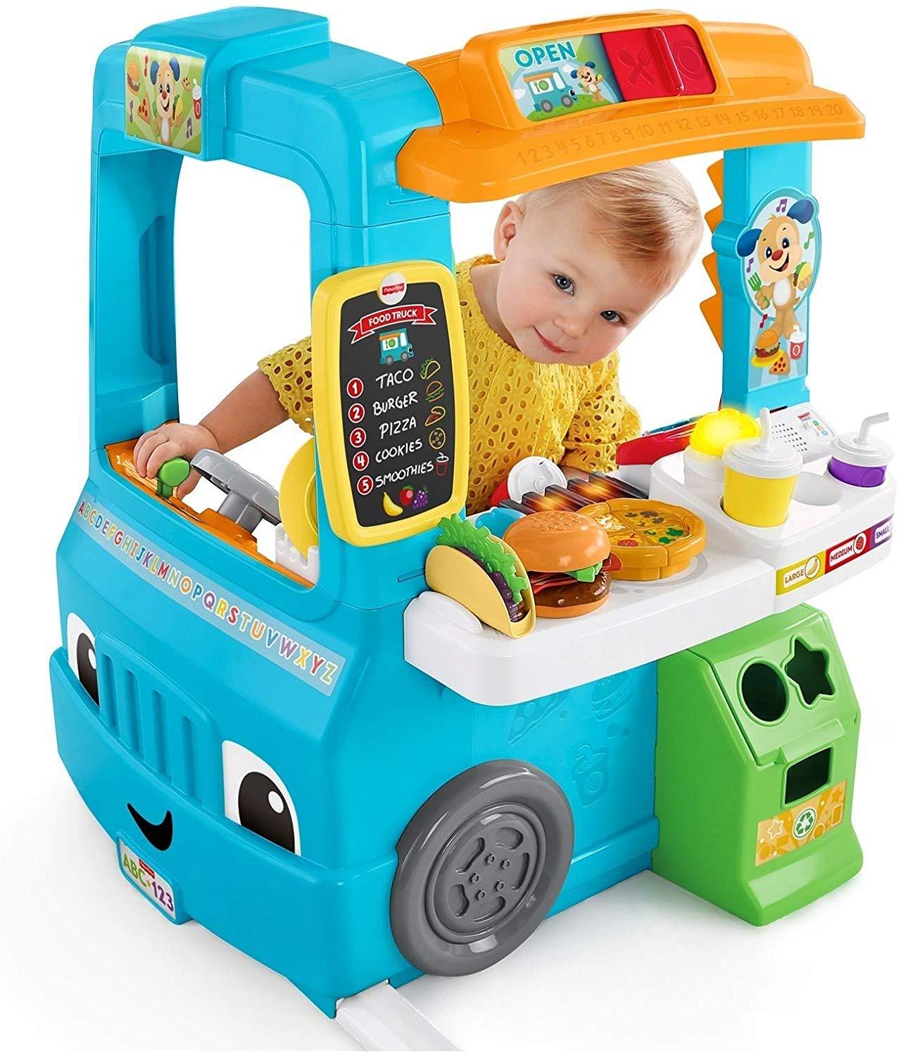 Fisher-Price - Ria e Aprenda Caminhão de Comida Divertida Brinquedo Anne Claire Baby Store Ltd. 