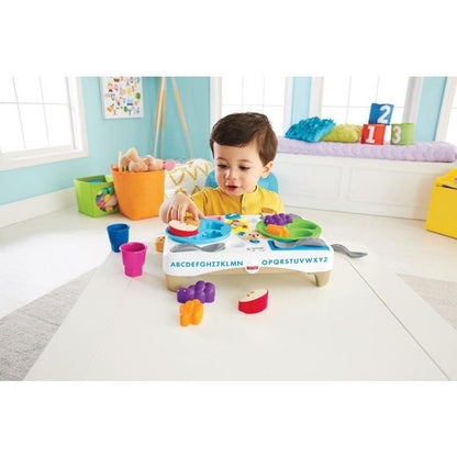 Fisher-Price Rir e Aprender Mesinha de Boas Maneiras Brinquedo Anne Claire Baby Store 