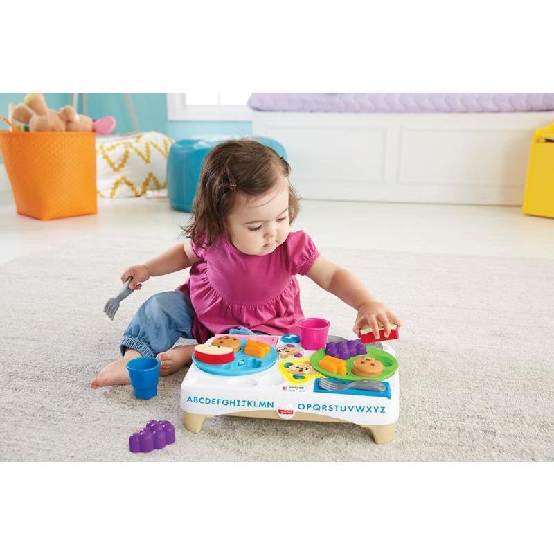 Fisher-Price Rir e Aprender Mesinha de Boas Maneiras Brinquedo Anne Claire Baby Store 
