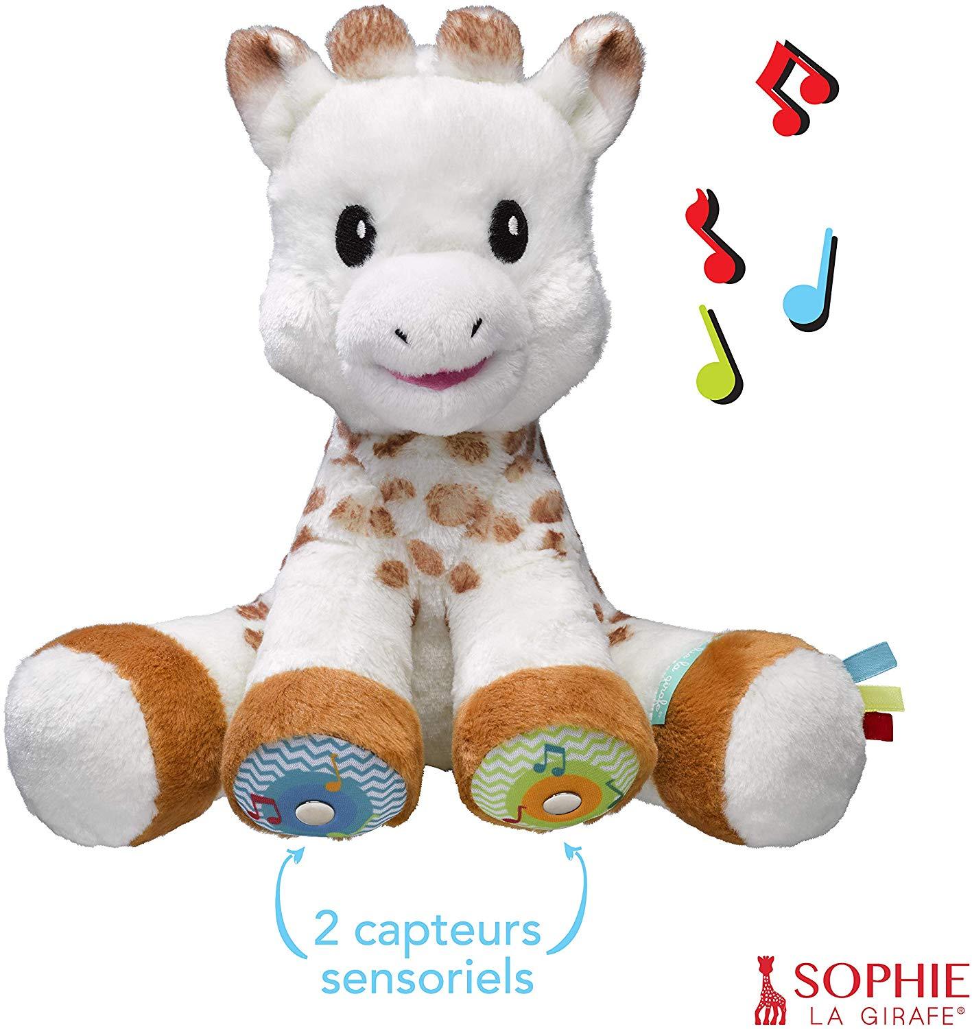 Girafa Sophie - Brinquedo macio mágico girafa, multi-color Anne Claire Baby Store 