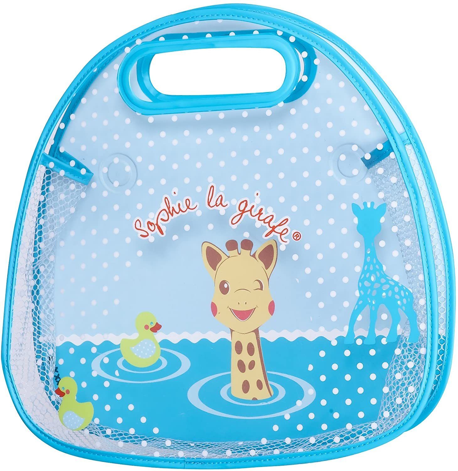 Girafa Sophie - Kit Banho Brinquedos Flutuantes de Cestinho Anne Claire Baby Store 