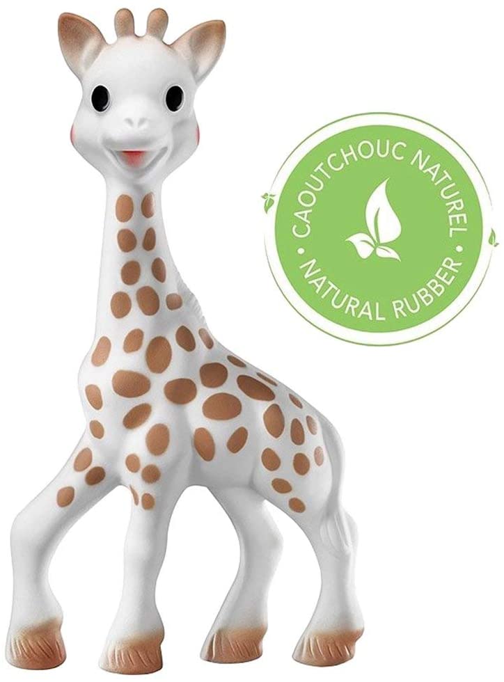 Girafa Sophie - Kit Sophie, Livro e Chocalho Anne Claire Baby Store 