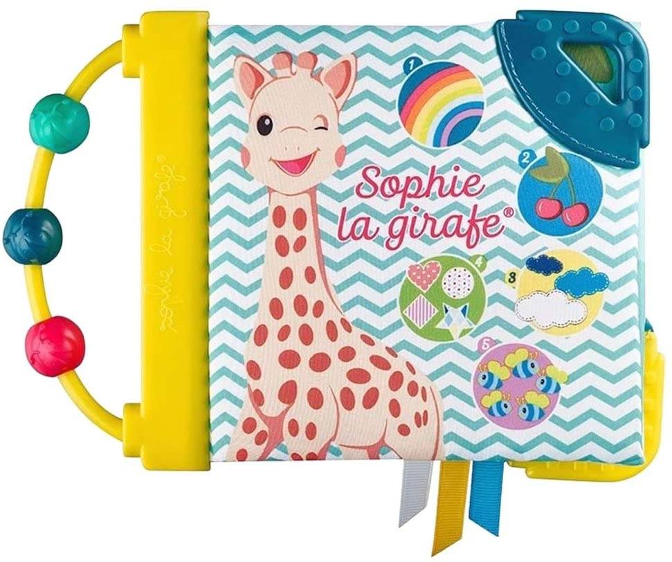 Girafa Sophie - Kit Sophie, Livro e Chocalho Anne Claire Baby Store 