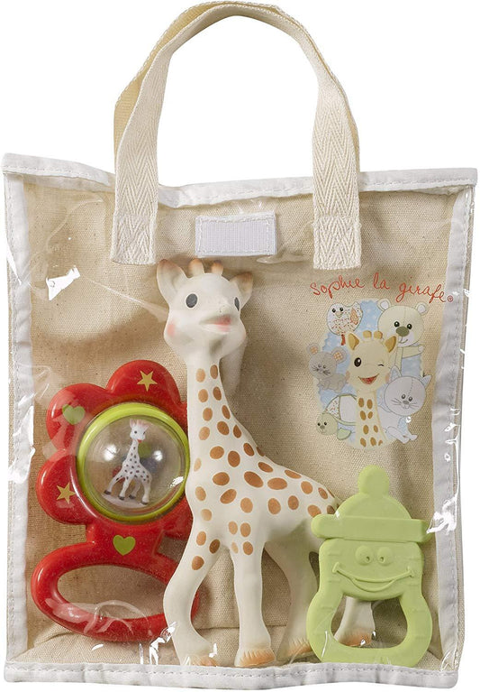 Girafa Sophie - Sacolinha de Presente Anne Claire Baby Store 