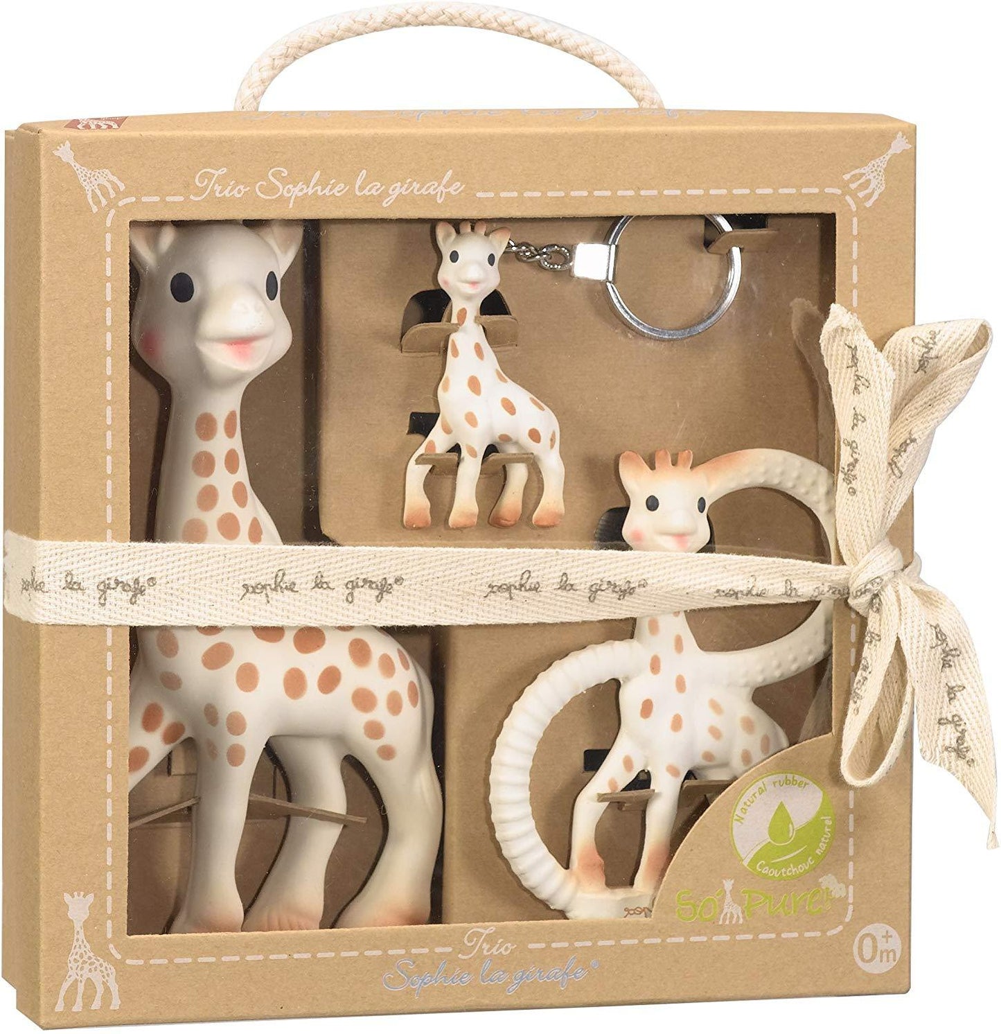 Girafa Sophie Trio - Conjunto para presente Anne Claire Baby Store 