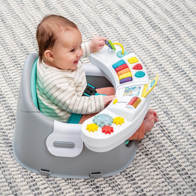 Infantino - Cadeira portátil com música e luzes 3-em-1 Anne Claire Baby Store 