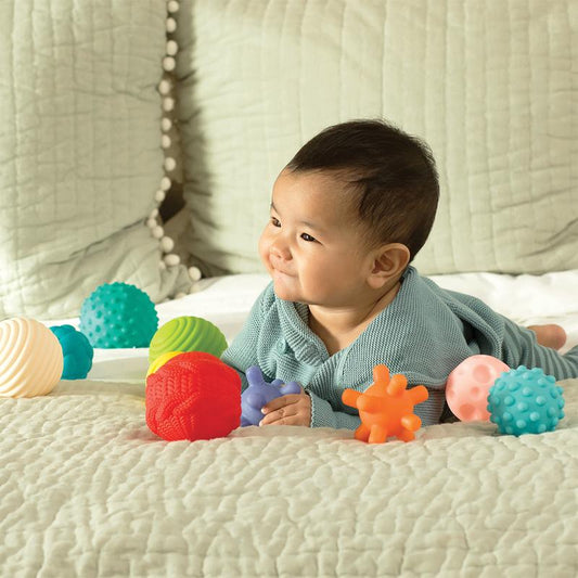 Infantino - Conjunto de Bolas Texturizadas Anne Claire Baby Store 