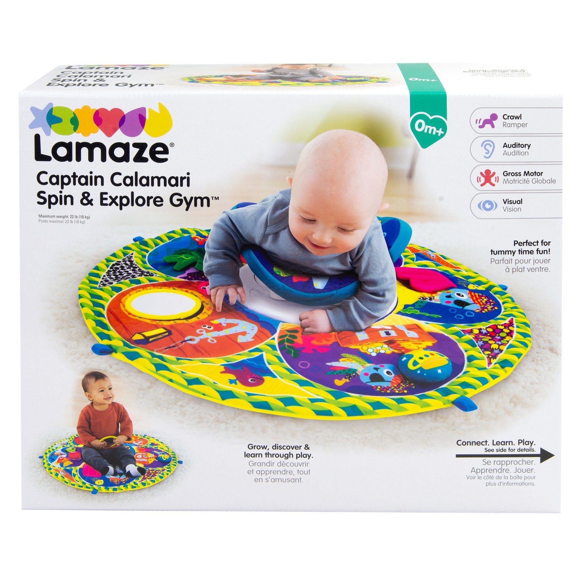 Lamaze Girar e Explorar - Tapete de Atividades Giratório para Bebês Anne Claire Baby Store 