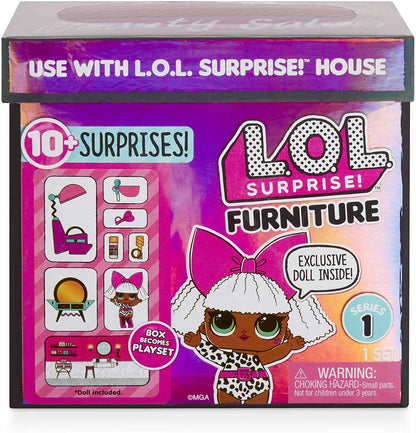 L.O.L Surprise! Furniture Salon with Diva & 10+ Surprises, Multi Anne Claire Baby Store 