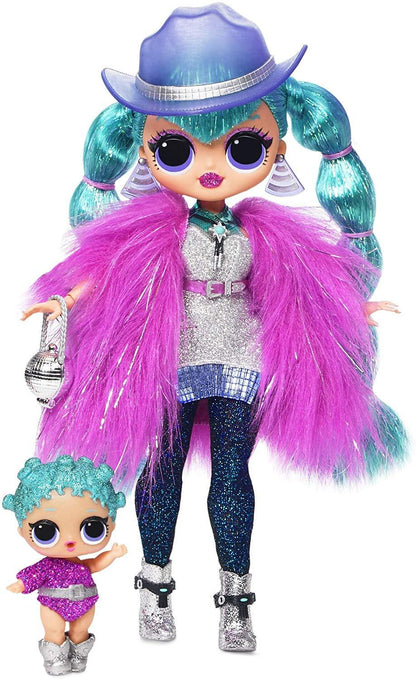 L.O.L Surprise! L.O.L. Surprise O.M.G. Winter Disco Cosmic Nova Fashion Doll & Sister, Multi Anne Claire Baby Store 
