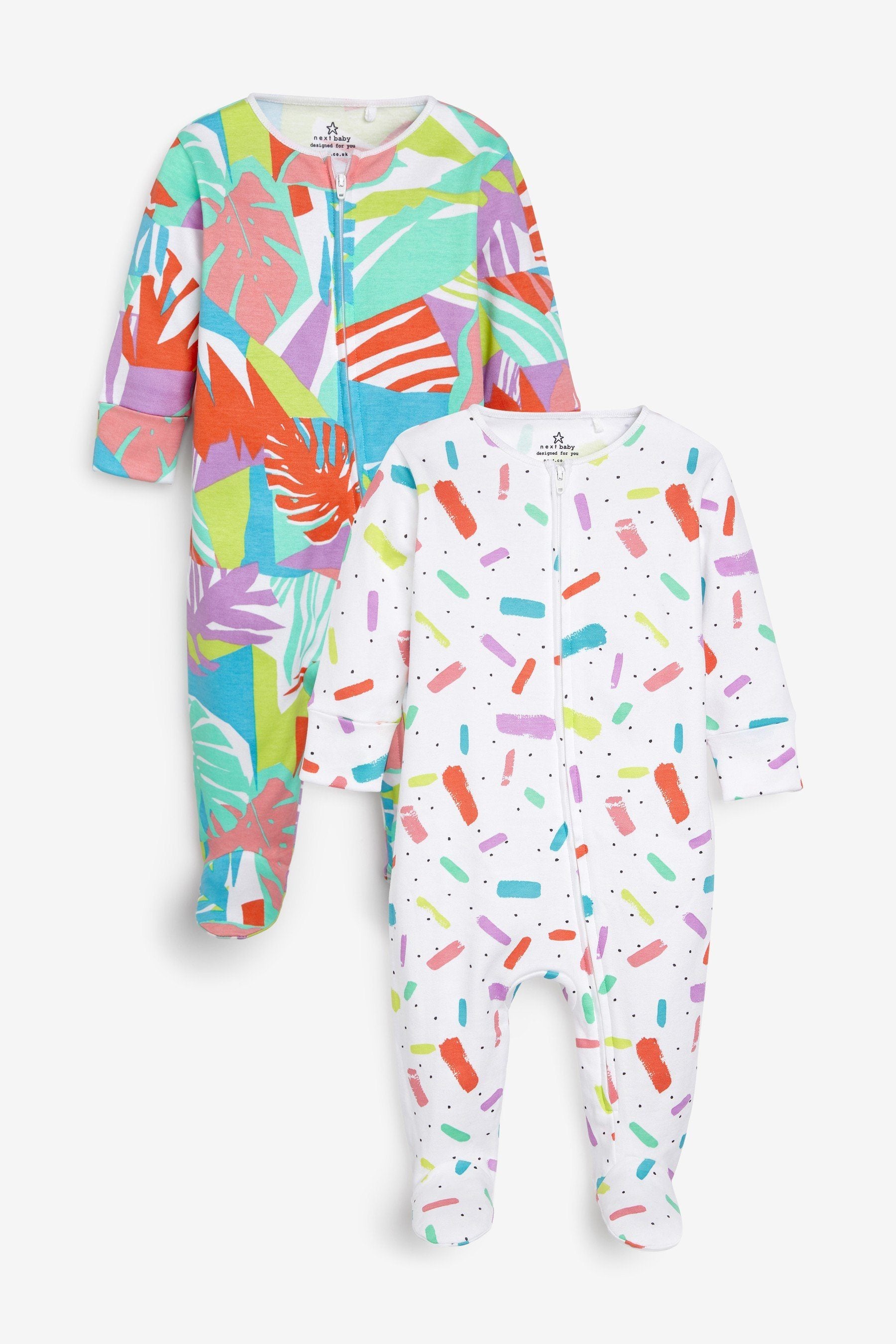 Meu Primeiro Guarda-Roupas - Macacões Coloridos - Kit com 2 ROUPA NEXT 