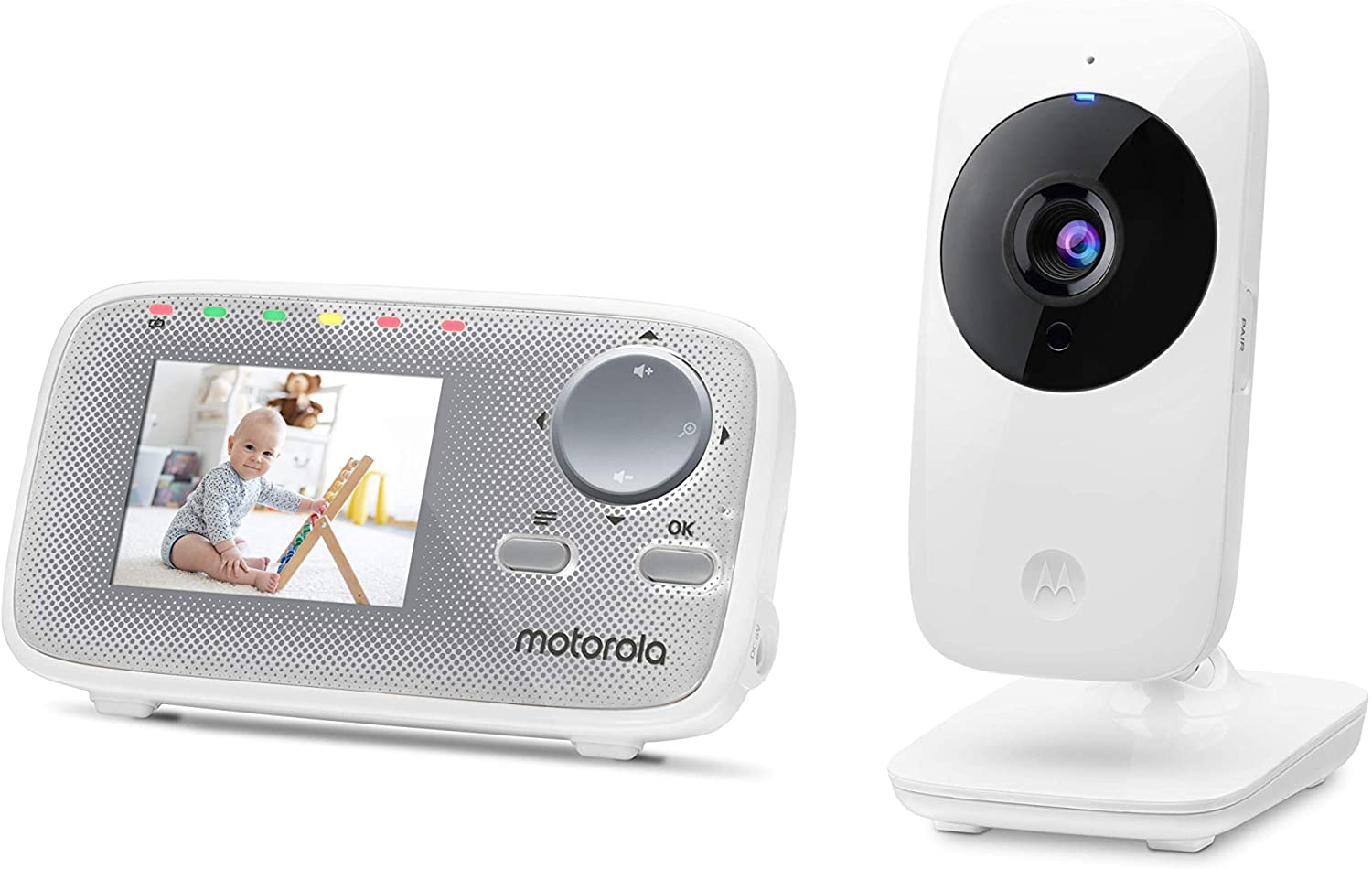 Motorola MBP29A Babá Eletrônica Com Monitor 2.4", Infravermelho e Zoom Digital Anne Claire Baby Store 