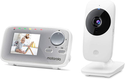 Motorola MBP29A Babá Eletrônica Com Monitor 2.4", Infravermelho e Zoom Digital Anne Claire Baby Store 
