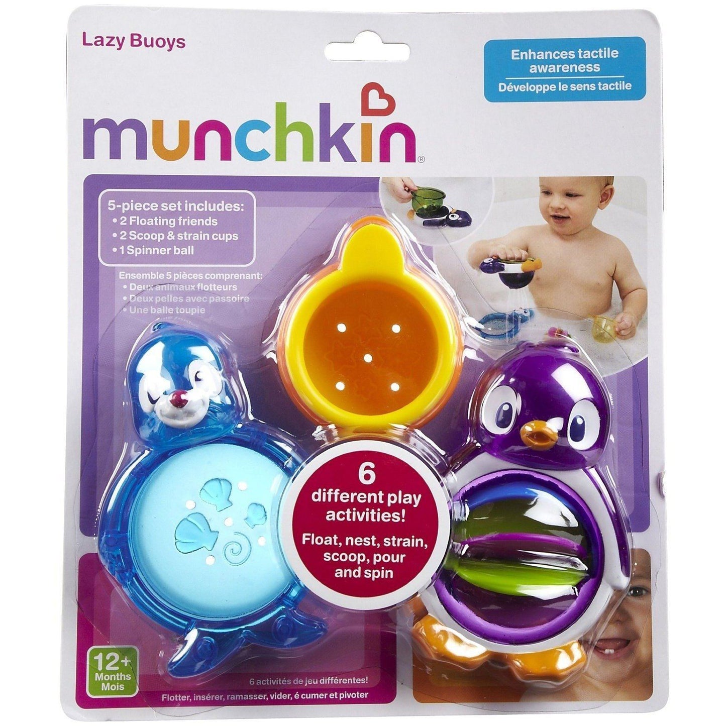 Munchkin Brinquedos de Banho Lazy Buoys Anne Claire Baby Store 