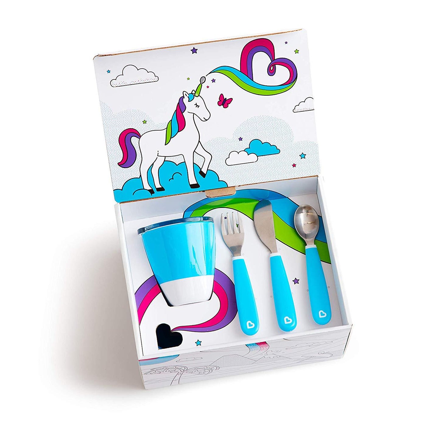 Munchkin Colour Me Hungry - Conjunto com 7 peças e caixa para colorir Anne Claire Baby Store Ltd. 