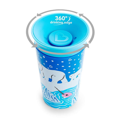 Munchkin Miracle 360 ° WildLove Copo de Treinamento de 266 ml - Kit com 2 Anne Claire Baby Store 