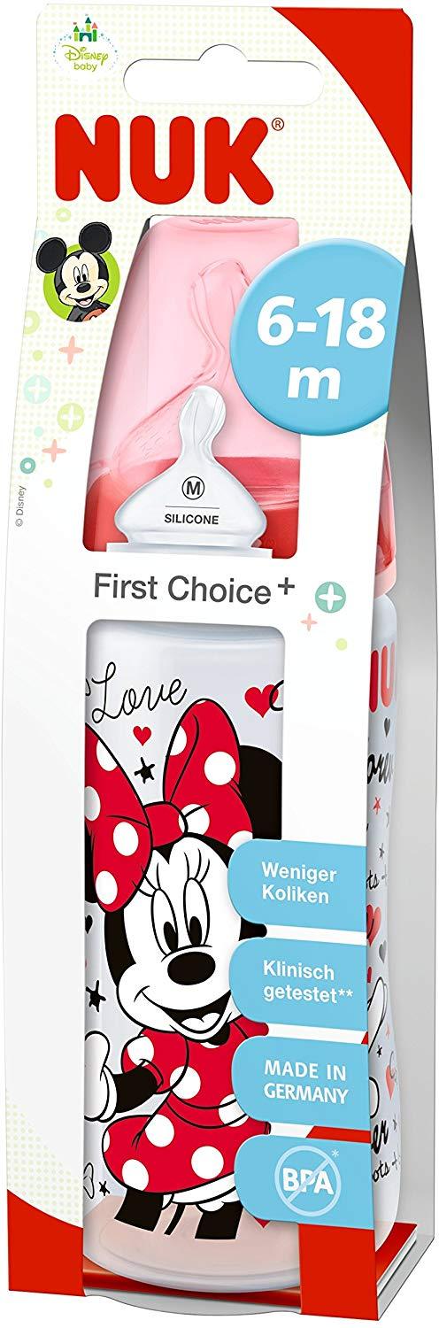 Nuk Disney First Choice - Mamadeira 300ml, 6-18 meses Anne Claire Baby Store 