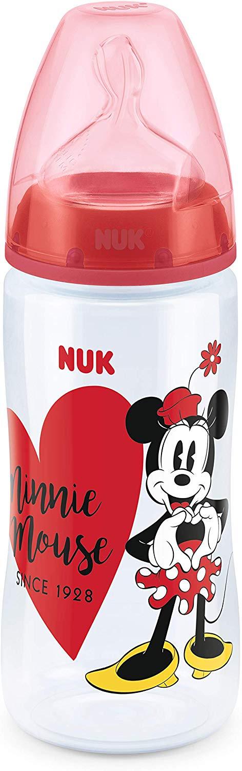 Nuk Disney First Choice - Mamadeira 300ml, 6-18 meses Anne Claire Baby Store Minnie Mouse 