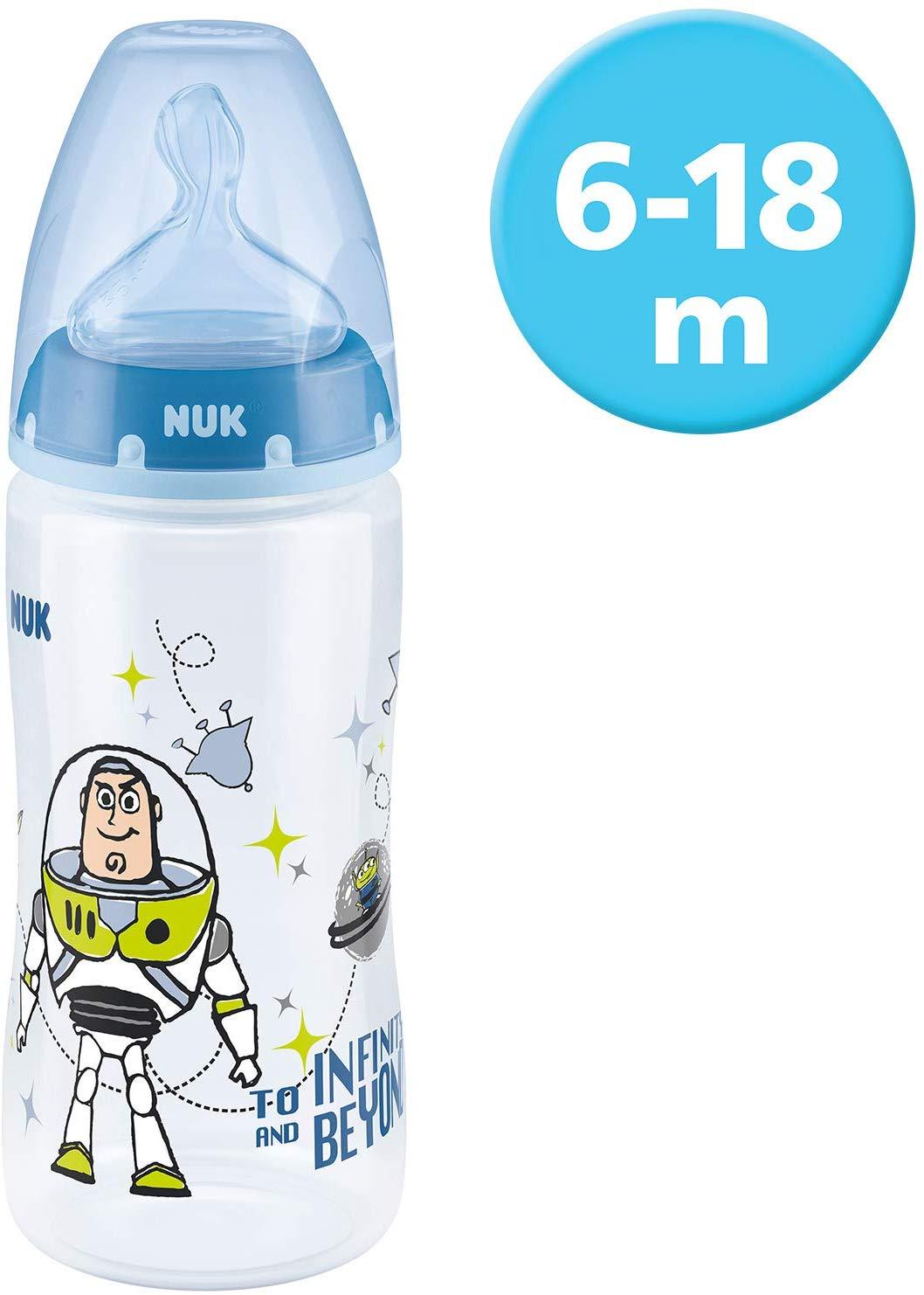 Nuk Disney First Choice - Mamadeira 300ml, 6-18 meses Anne Claire Baby Store Toy Story Azul 