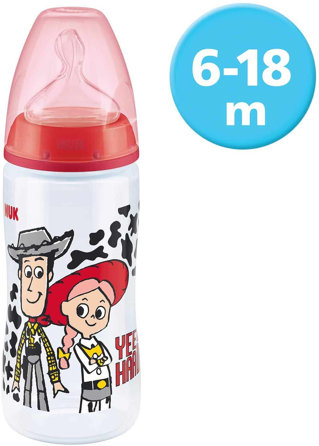 Nuk Disney First Choice - Mamadeira 300ml, 6-18 meses Anne Claire Baby Store Toy Story Vermelha 