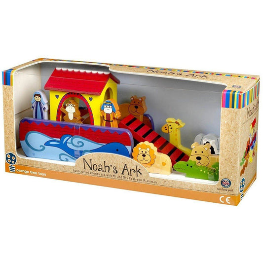 Orange Tree Toys Small Noah's Ark (de madeira) Anne Claire Baby Store 