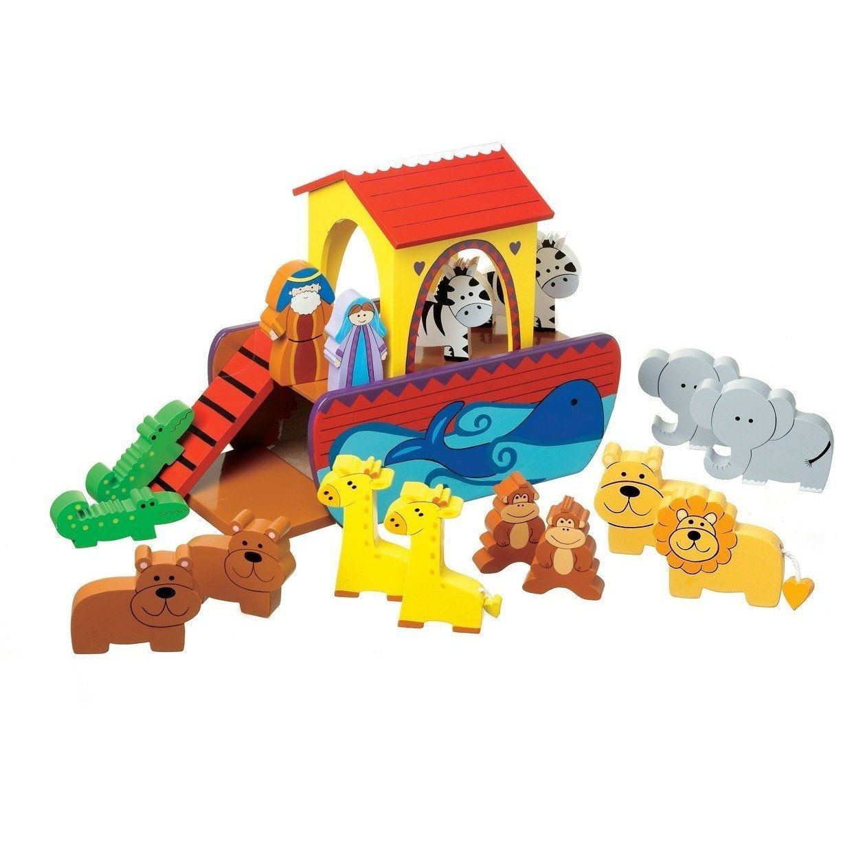 Orange Tree Toys Small Noah's Ark (de madeira) Anne Claire Baby Store 