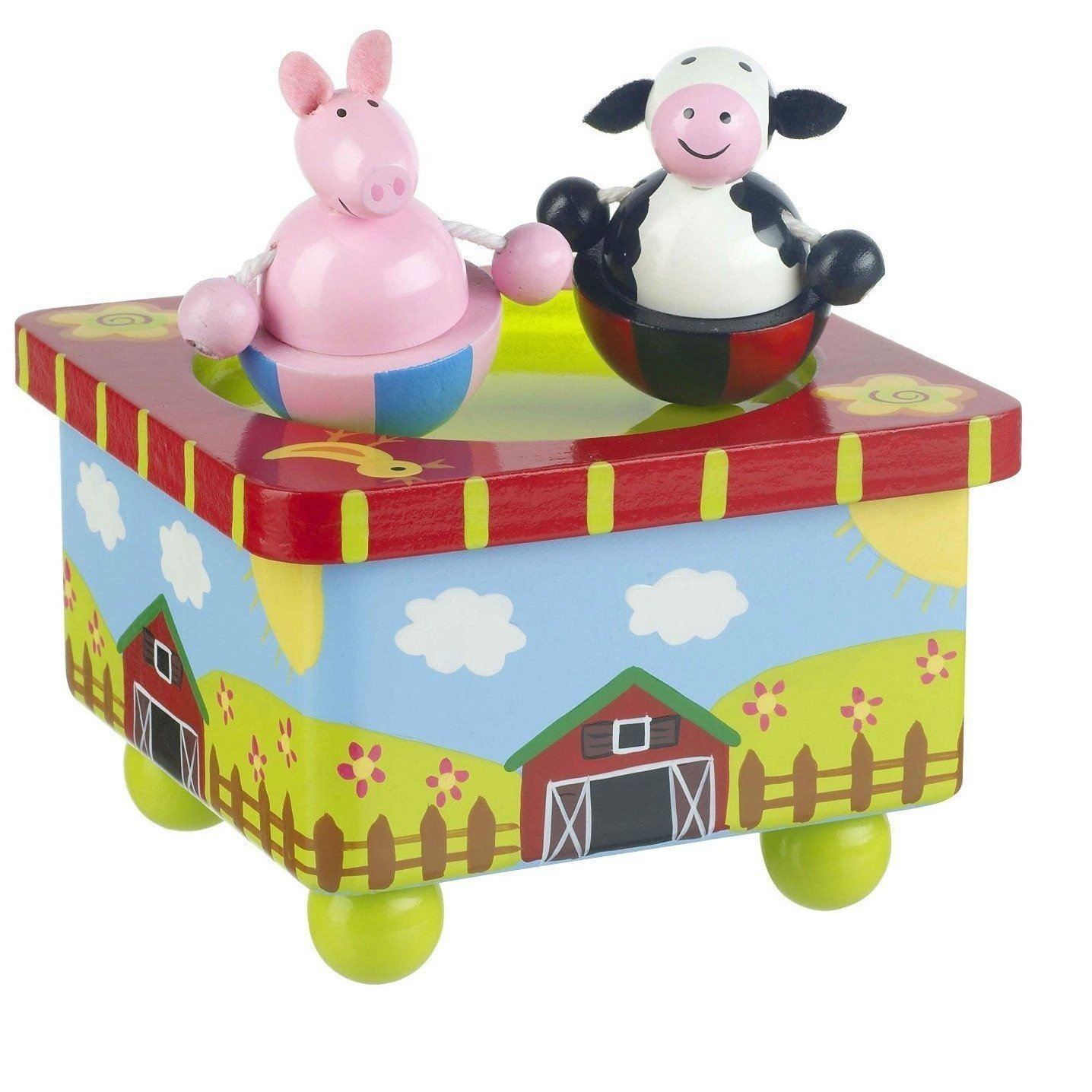 Orange Tree Toys - Wooden Music Box (de madeira) Anne Claire Baby Store Farm 