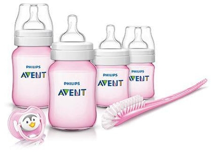 Philips Avent Classic Plus - Kit Mamadeiras Iniciante 6 itens Bestseller Anne Claire Baby Store Ltd. Rosa 