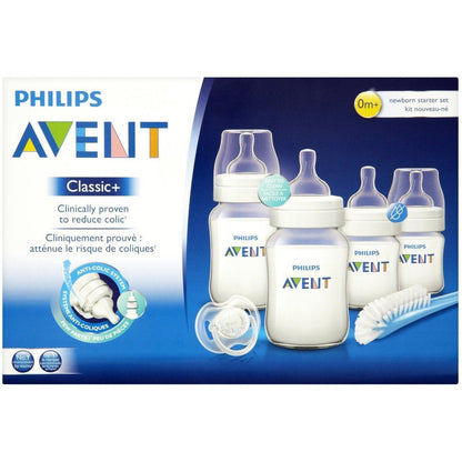 Philips Avent Classic Plus - Kit Mamadeiras Iniciante 6 itens Bestseller Anne Claire Baby Store Ltd. Transparente 