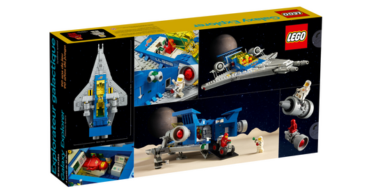 LEGO 10497 - Icons Galaxy Explorer Model Spaceship Set
