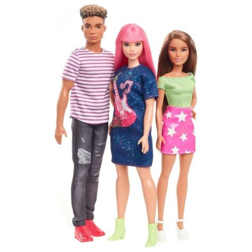Barbie - Pacote de 3 bonecas e acessórios dos amigos